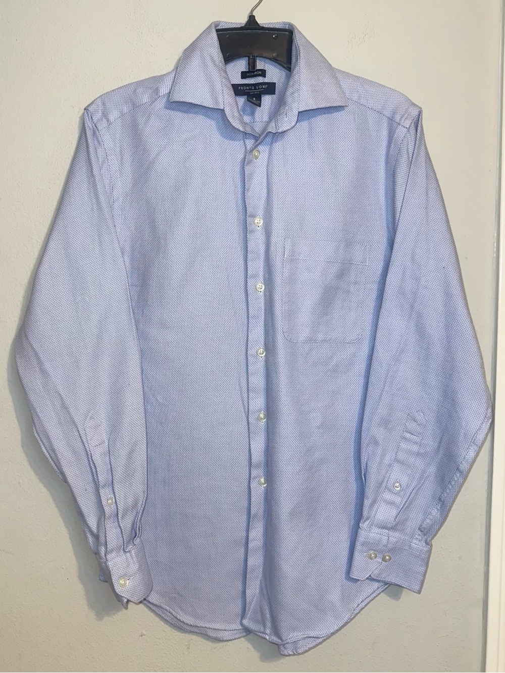 Pronto Uomo Light Blue Button Down Shirt